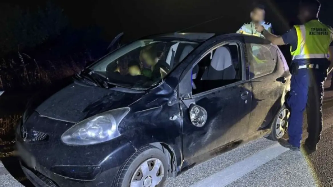 Καστοριά: Σύγκρουση αυτοκινήτου με αρκούδα στην αερογέφυρα του Άργους Ορεστικού