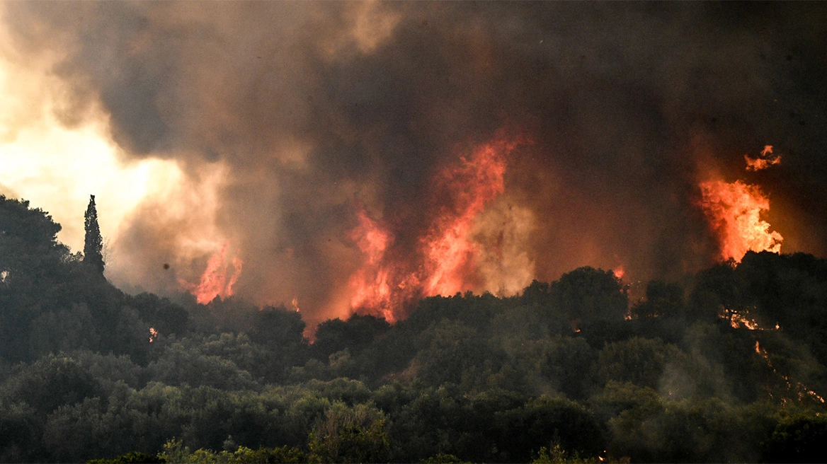 Υπό έλεγχο η φωτιά που ξέσπασε στην Εύβοια – Κάηκε αποθήκη λαδιών (upd)