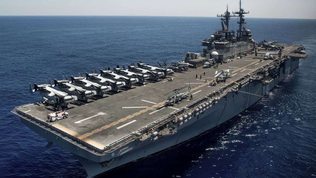 ΗΠΑ: Καθ’οδόν η ομάδα μάχης του USS Wasp στο Λίβανο