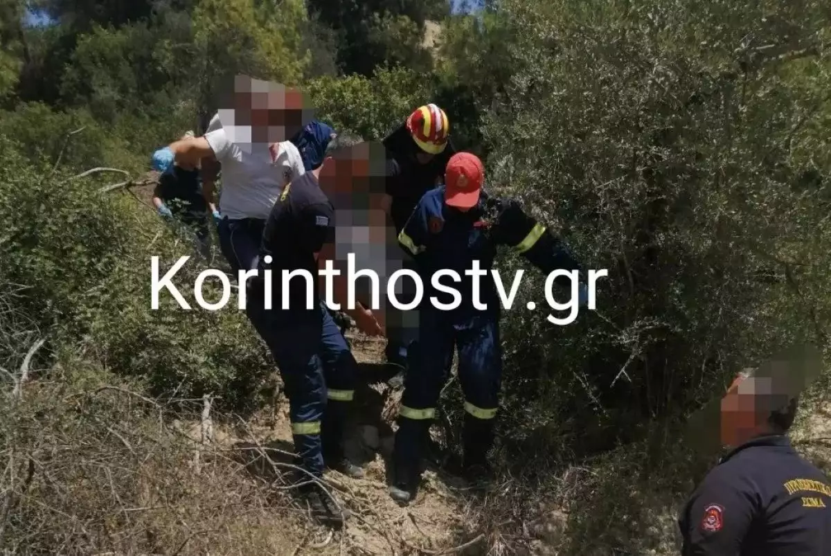 Κορινθία: Αυτοκίνητο έπεσε σε γκρεμό 25 μέτρων – Ανασύρθηκε νεκρός ένας ηλικιωμένος