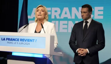 Γαλλία: Πρώτη με 34% η «Εθνική Συσπείρωση» – Χωρίς ποσοστά που να προδικάζουν «αυτόματη» επικράτηση στον β’γύρο