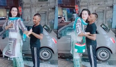 Πακιστανός χορεύει και φιλιέται με τραβεστί στο Pride της Αθήνας! (βίντεο)