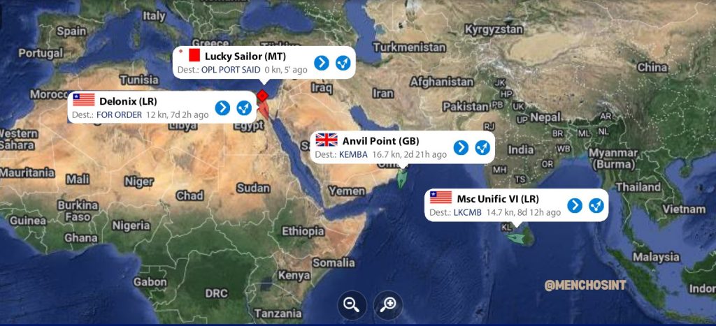 Οι Χούθι συνεχίζουν να βάλουν κατά εμπορικών πλοίων σε Ερυθρά Θάλασσα, Μεσόγείο και Ινδικό Ωκεανό