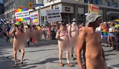 ΗΠΑ: Γυμνοί οι συμμετέχοντες σε παρέλαση ΛΟΑΤΚΙ+ μπροστά σε μικρά παιδιά (βίντεο)