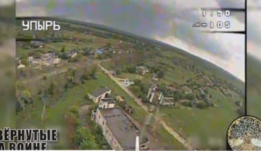 Ρωσικό FPV drone έπληξε την κεραία των ουκρανικών Ενόπλων Δυνάμεων στη Βίλτσα (βίντεο)