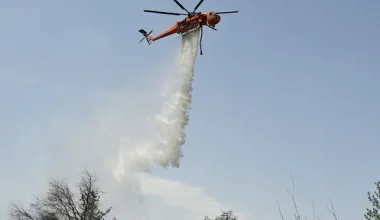 Πυρκαγιά ξέσπασε στην Κοπανούλα Ολύμπου Πιερίας