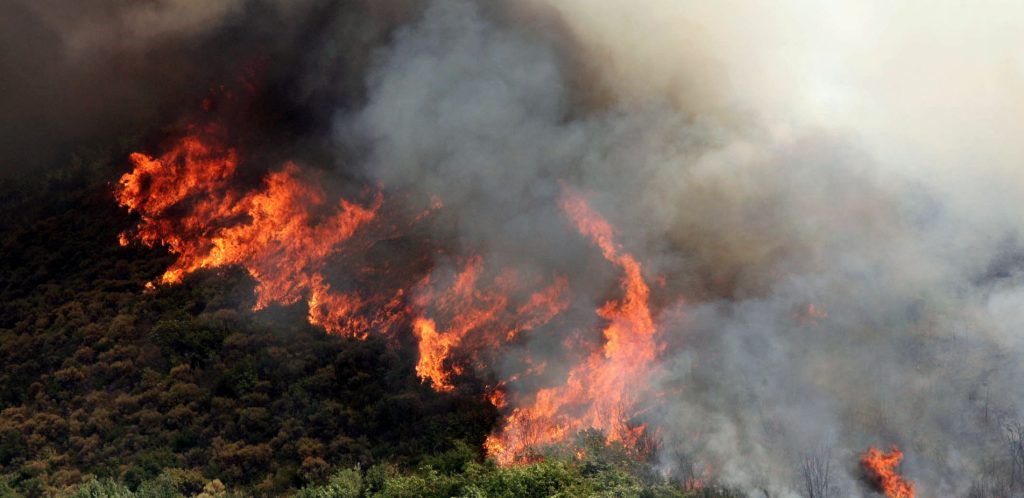 Καλοκαίρι: Υψηλός ο κίνδυνος πυρκαγιάς για αύριο Τρίτη 9 Ιουλίου – Κατηγορία κινδύνου «4»
