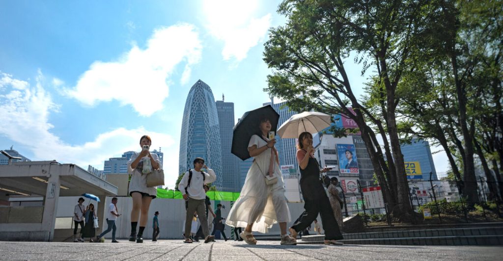 Τόκιο: Ασυνήθιστο κύμα καύσωνα προκάλεσε τον θάνατο 6 ανθρώπων από θερμοπληξία