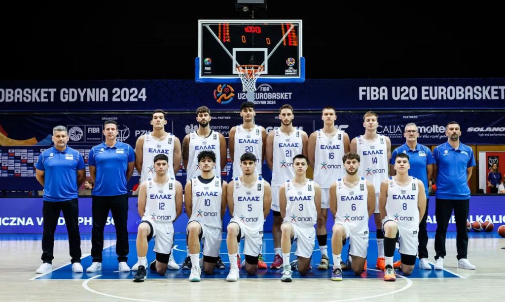 Eurobasket U20: «Γαλανόλευκο» το χάλκινο μετάλλιο – Η Εθνική Νέων Ανδρών νίκησε το Βέλγιο με 70-68
