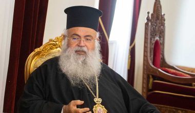 Αρχιεπίσκοπος Κύπρου στη Βεργίνα Τηλεόραση: «50 χρόνια υποχωρούμε απέναντι στην Τουρκία  – Ήρθε η ώρα να διεκδικήσουμε ό,τι μας ανήκει»