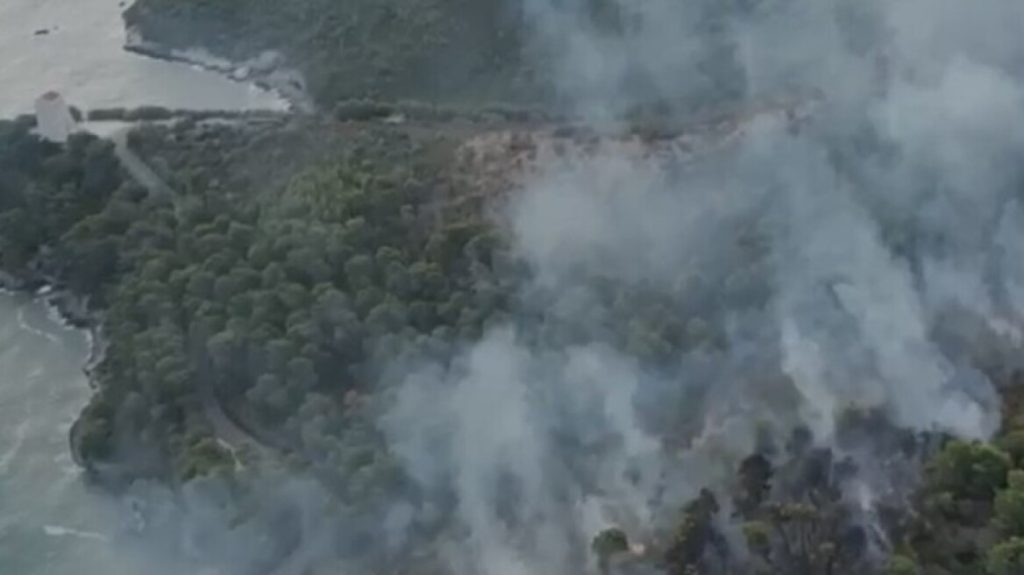 Ιταλία: Περίπου 1.000 τουρίστες απομακρύνθηκαν από κάμπινγκ λόγω δασικής πυρκαγιάς