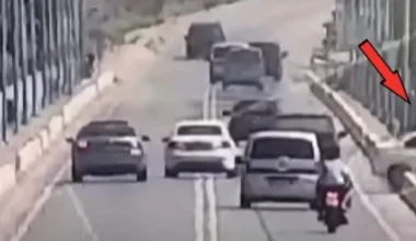 Τουρκία: Ξεκληρίστηκε οικογένεια όταν το αυτοκίνητό τους έπεσε από γέφυρα – Βίντεο ντοκουμέντο 