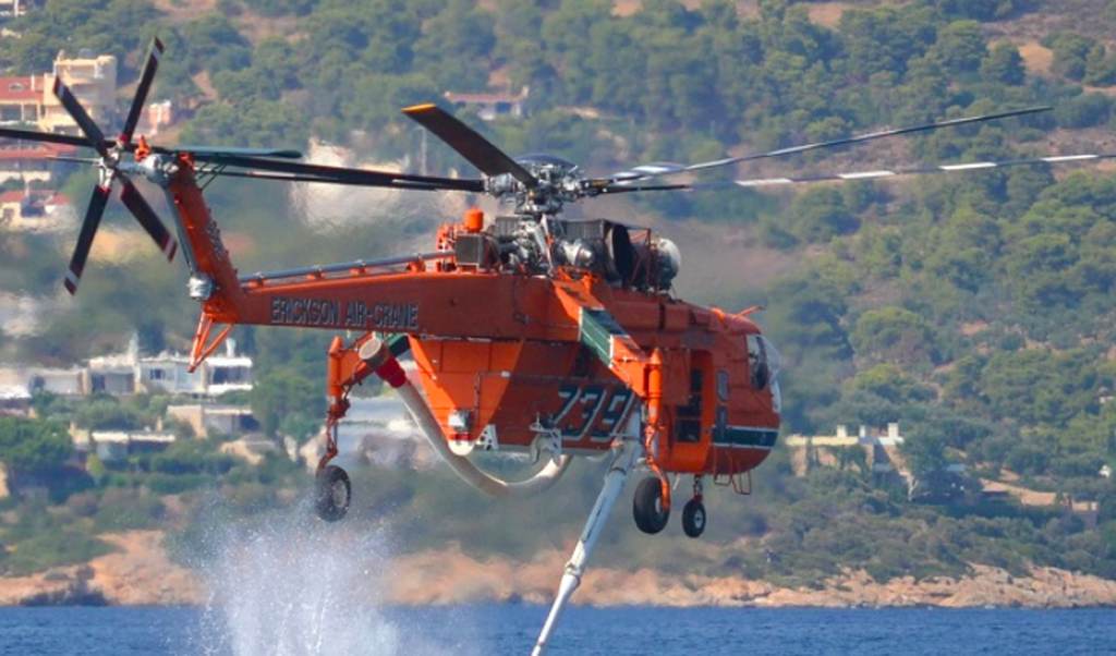 Πυρκαγιά στο Κεφαλόβρυσο Λάρισας – Στη μάχη και εναέρια μέσα