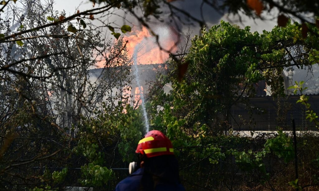 Ξεσπά πυρόπληκτη κάτοικος του Βαρνάβα: «Έσβηναν τη φωτιά μόνο στις βίλες» (βίντεο)