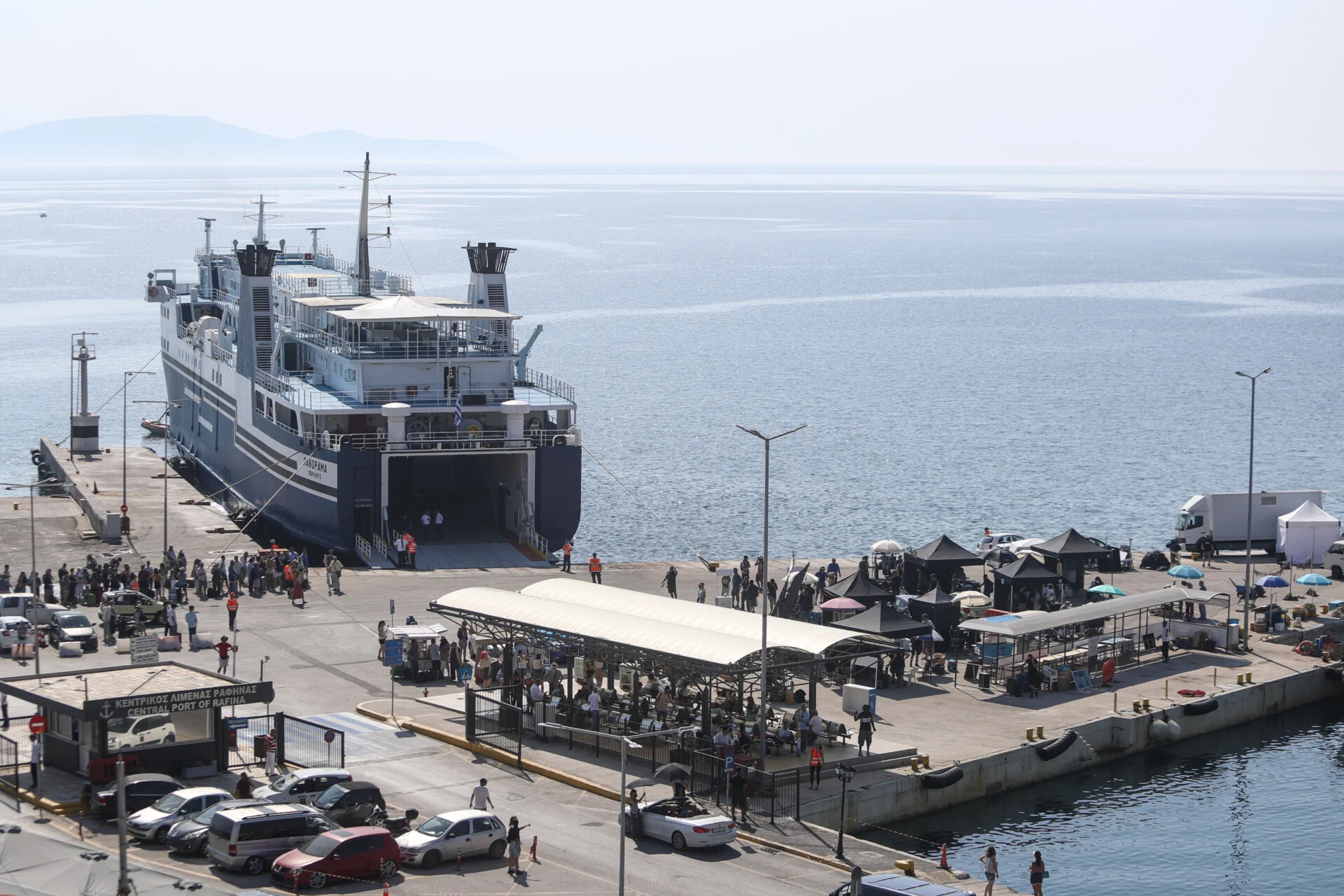 Φωτιά στην Αττική: Στο λιμάνι της Ραφήνας θα καταπλέουν κανονικά από σήμερα τα πλοία