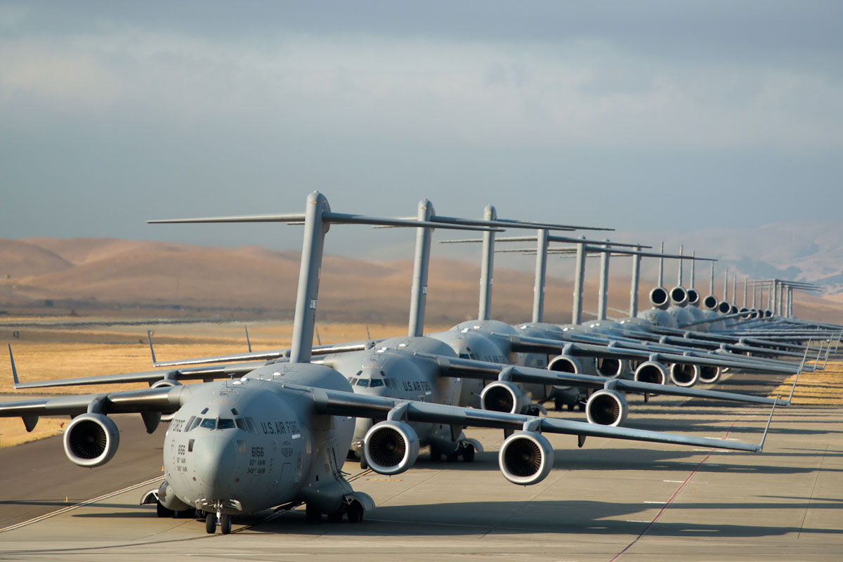 ΗΠΑ: Εντυπωσιακές ασκήσεις «scramble» για τα C-17 Globemaster της Στρατηγικής Διοίκησης Μεταφορών (βίντεο)