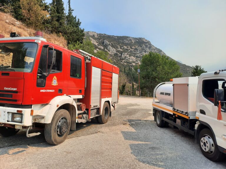 Φωτιά στον Αμπελώνα Φιλιατών στη Θεσπρωτία