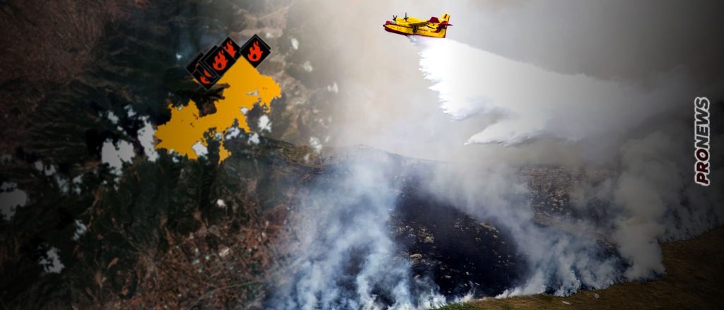 «Παγγαίο όπως Όρβηλος»: Για έβδομη μέρα συνεχίζει να καίει η φωτιά – Δορυφορικές εικόνες από την καταστροφή (upd)