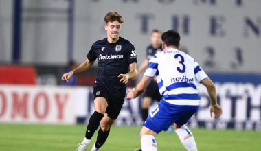 Ο ΠΑΟΚ επικράτησε του Ατρομήτου με σκορ 2-1 στο Περιστέρι