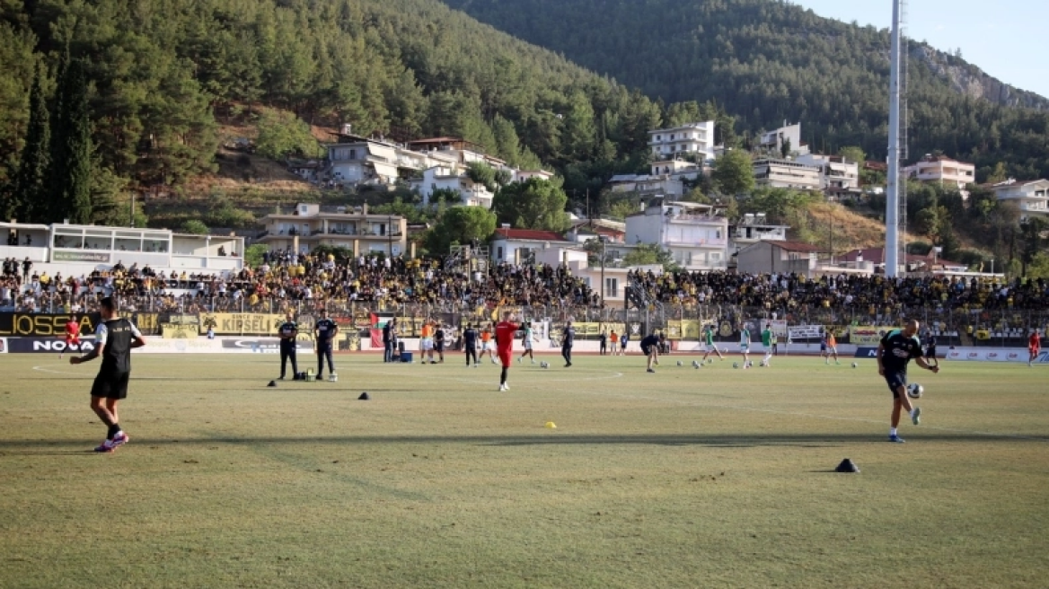 Κλειστό για δύο μέρες το γήπεδο του Λεβαδειακού λόγω μόλυνσης του χλοοτάπητα από σκουλήκι