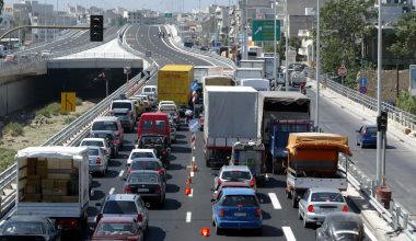 Στο «κόκκινο» βρίσκεται η κίνηση στον Κηφισό λόγω τροχαίου (φωτο)