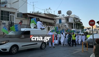 Κρήτη: Πορεία εκατοντάδων Πακιστανών της οργάνωσης Dawat-e-Islami στους δρόμους του Αγίου Νικόλάου!