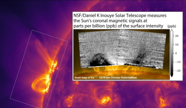 Το τηλεσκόπιο Daniel K. Inouye δημιούργησε τους πρώτους λεπτομερείς χάρτες των μαγνητικών πεδίων του στέμματος του Ήλιου