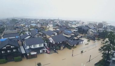 Ιαπωνία: Πλημμύρες και κατολισθήσεις στα κεντρικά της χώρας – 6 αγνοούμενοι και 1 νεκρός (βίντεο)