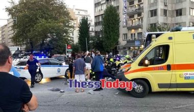 Θεσσαλονίκη: Λεωφορείο συγκρούστηκε με δίκυκλο – Ένας σοβαρά τραυματισμένος