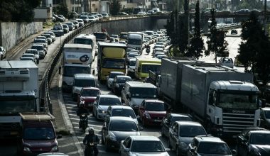 Δείτε σε ποιους δρόμους της Αττικής υπάρχει αυξημένη κίνηση (χάρτης)