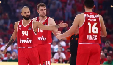 Ολυμπιακός – Ζαλγκίρις 74-68: Πρώτη νίκη στην Euroleague για τους Πειραιώτες