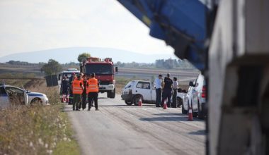 Τροχαίο δυστύχημα στη Λάρισα – Ένας νεκρός και δύο τραυματίες