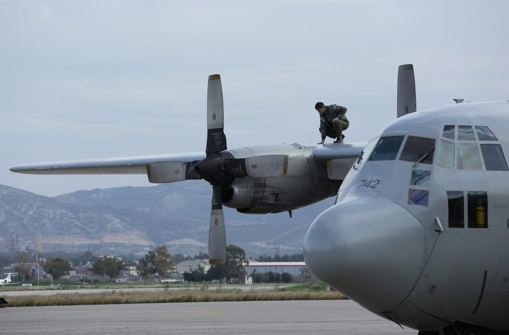 Η Ελλάδα απέστειλε C-130 στον Λίβανο