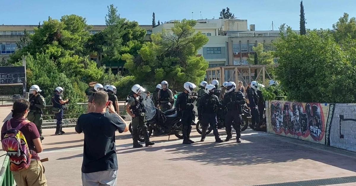 Επεισόδια έξω από την Πολυτεχνειούπολη στου Ζωγράφου (upd)