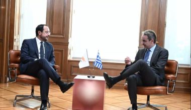 Κ.Μητσοτάκης προς Ν. Χριστοδουλίδη: «Έχει έρθει η ώρα για λύση του Κυπριακού»