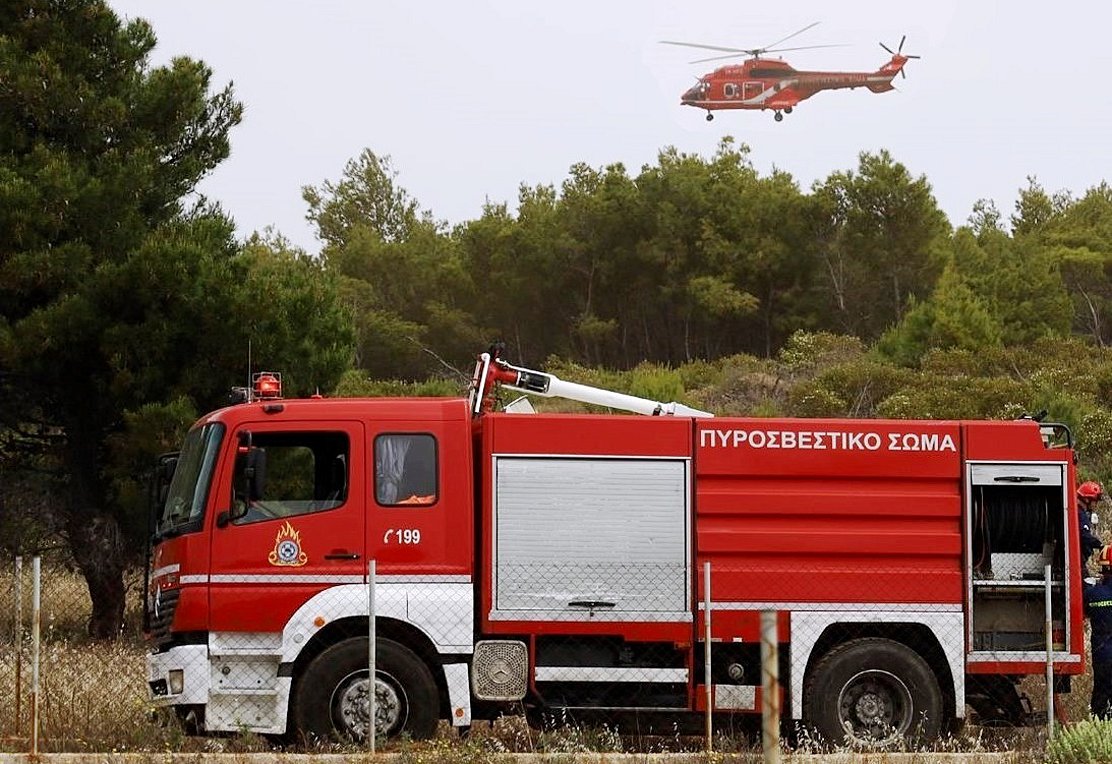 Καστοριά: Φωτιά ξέσπασε σε δασική έκταση στην περιοχή Κλεισούρα