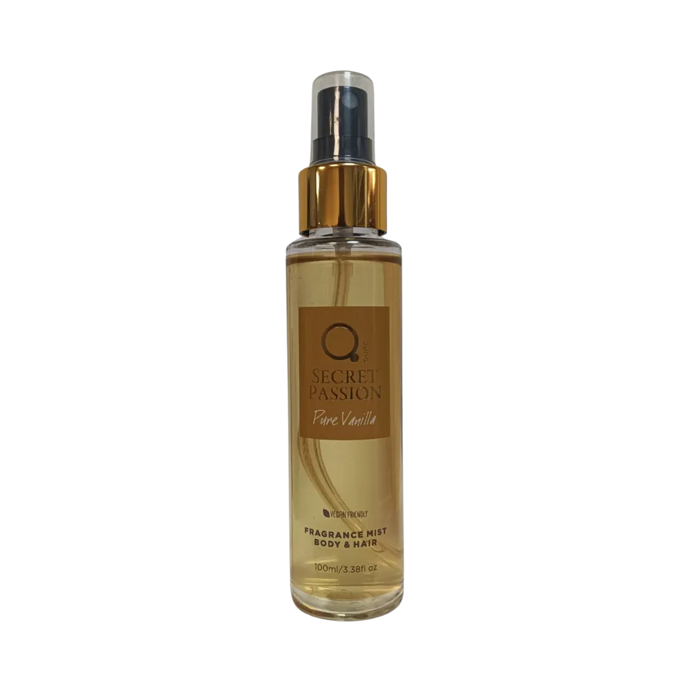 Qure Secret Passion Pure Vanilla Fragrance Mist 100ml