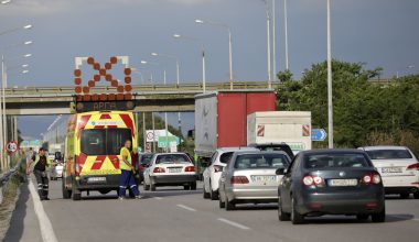 Θεσσαλονίκη: Καραμπόλα με εμπλοκή επτά οχημάτων