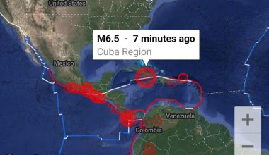 Κούβα: Διαδοχικές σεισμικές δονήσεις – Νέος ισχυρότατος σεισμός 6,8 βαθμών της κλίμακας Ρίχτερ (upd)