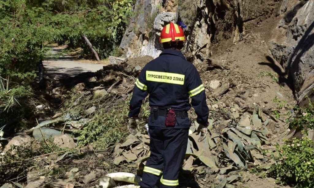 Επιχείρηση διάσωσης δύο ατόμων στο φαράγγι της Τρομάρισσας στα Χανιά