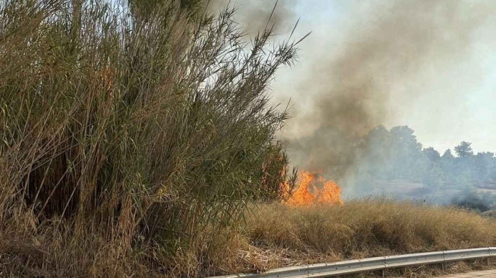 Φωτιά στο Καπανδρίτι Αττικής – Επιχειρεί ένα ελικόπτερο