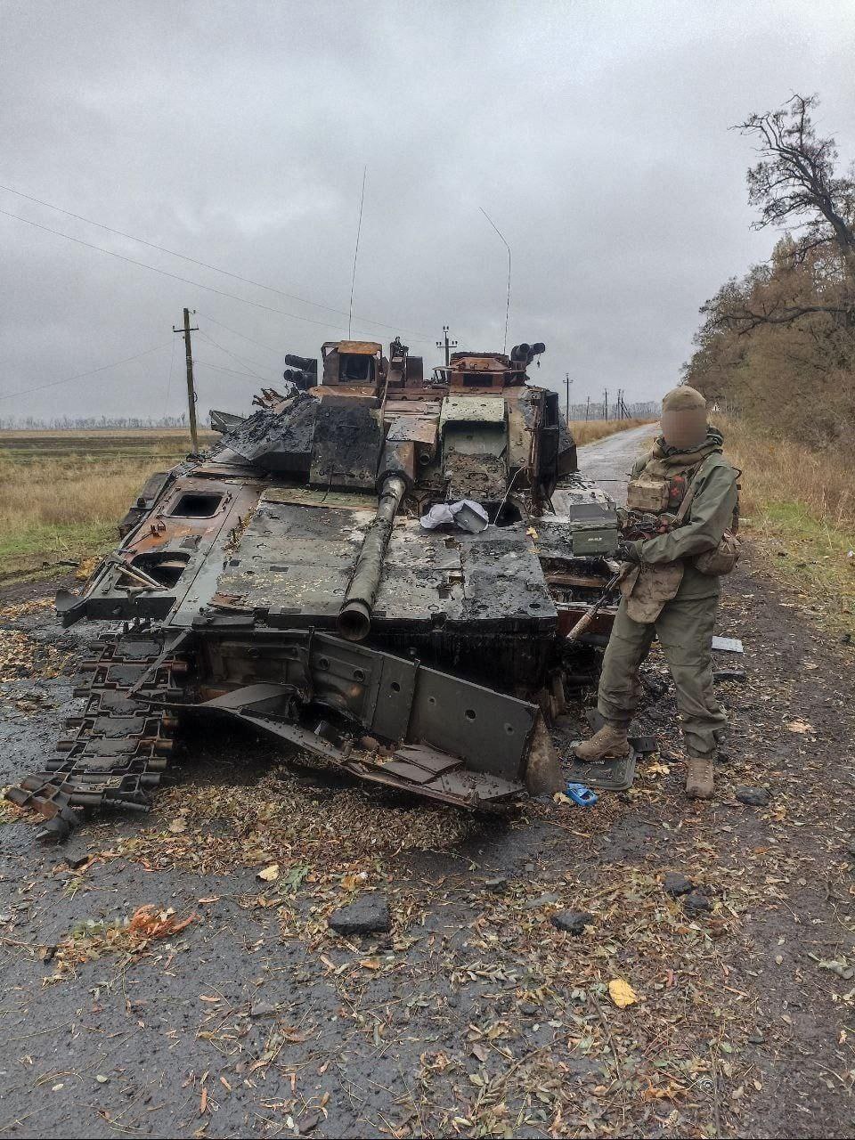 Βίντεο:  Ουκρανικό  ΤΟΜΑ CV90  καταστρέφεται από  αντιαρματική νάρκη