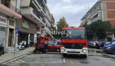 Θεσσαλονίκη: Φωτιά σε εστιατόριο- Στο νοσοκομείο μεταφέρθηκε ένας άνδρας με εγκαύματα (φωτο)