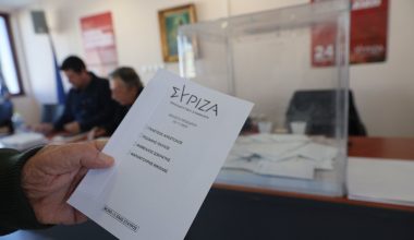 ΣΥΡΙΖΑ: Τα πρώτα συγκεντρωτικά αποτελέσματα στο 20% της καταμέτρησης