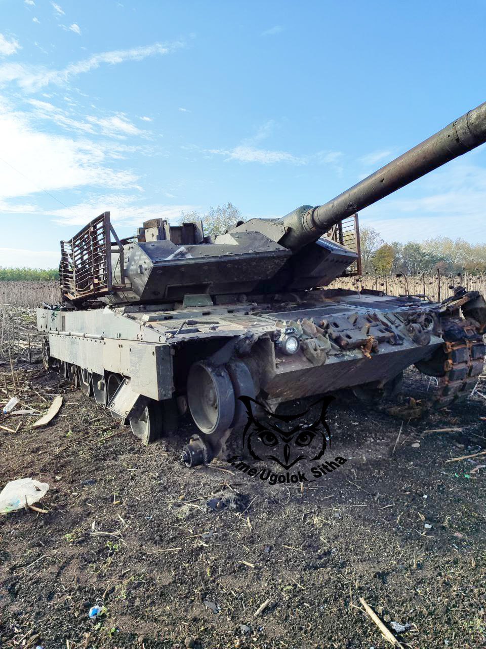 Κουρσκ: Ακόμα ένα Leopard-2A6 καταστράφηκε από τα ρωσικά FPV