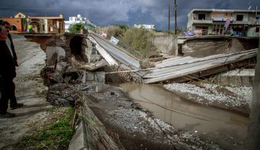 Προβλήματα και πολλές καταστροφές από το πέρασμα της κακοκαιρίας «Bora» – Ανυπολόγιστες καταστροφές σε Λήμνο και Ρόδο