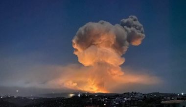 Τεράστια έκρηξη από ισραηλινή επιδρομή προκάλεσε σεισμική δόνηση 3 Ρίχτερ κοντά στην Ταρτούς