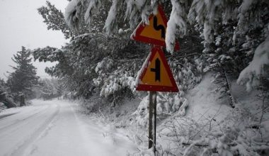 Διακοπή της κυκλοφορίας οχημάτων σε Ξάνθη και Ροδόπη λόγω χιονόπτωσης και θυελλωδών ανέμων