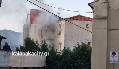 Φωτιά στο ξενοδοχείο «Αιολικός Αστήρ» στην Καλαμπάκα: Νεκρός ο ιδιοκτήτης που πήδηξε από το μπαλκόνι – 12 τραυματίες (upd)