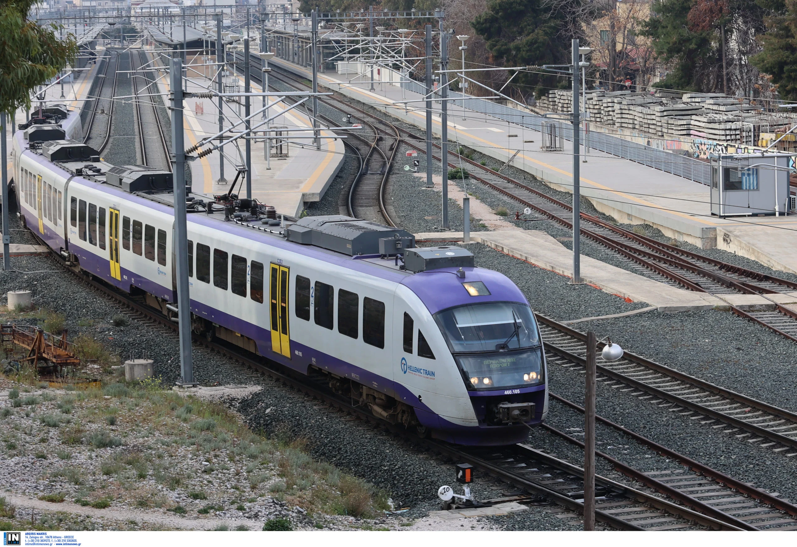 Hellenic Train: Παράνομη κηρύχθηκε η σημερινή στάση εργασίας σε τρένα και προαστιακό